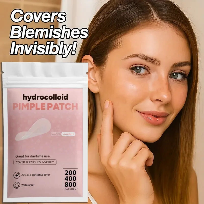 Incantia Glow Clear Pimple Patches — K-Beauty Hydrocolloid Blemish Stickers