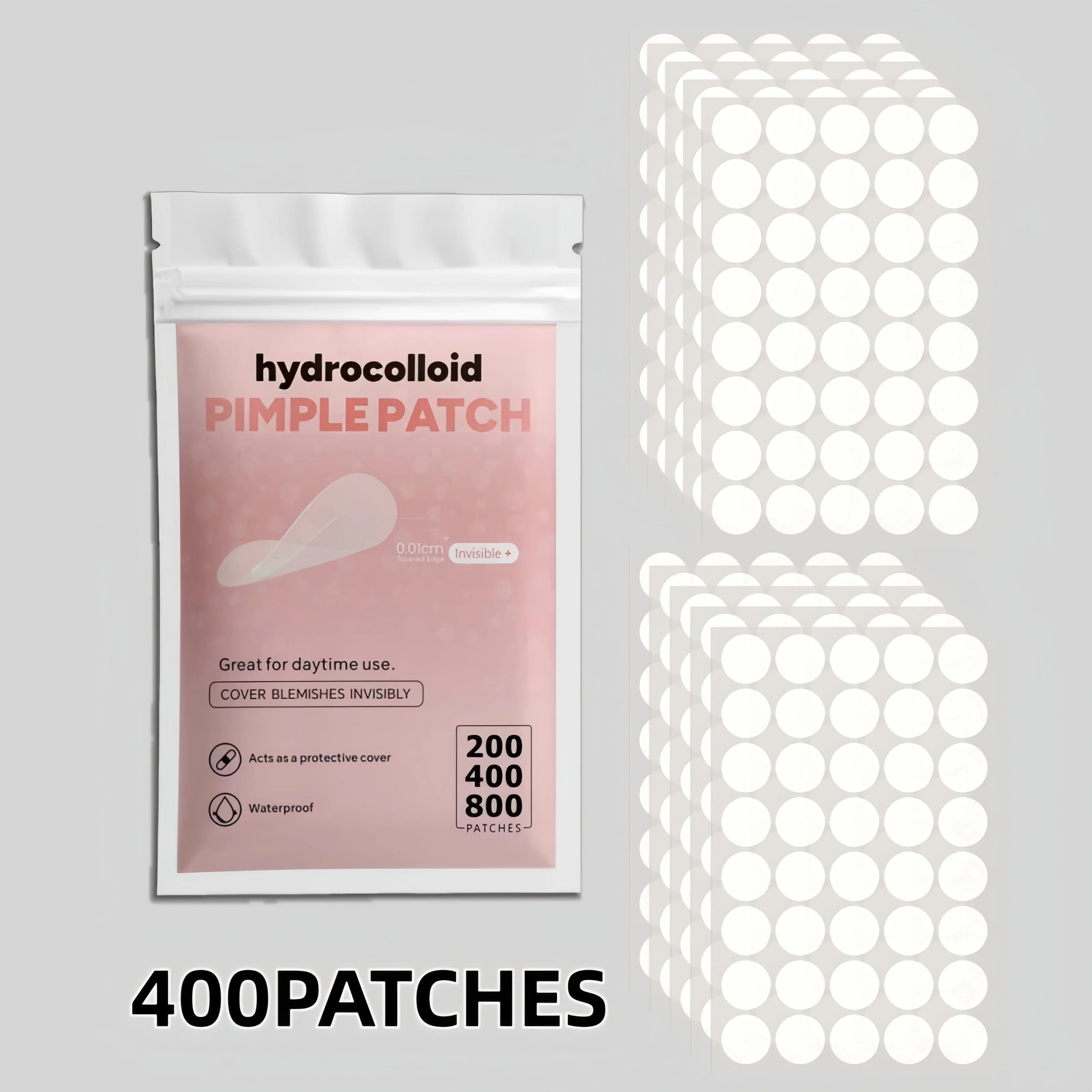 Incantia Glow Clear Pimple Patches — K-Beauty Hydrocolloid Blemish Stickers